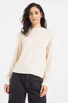 Свитер Masta с овальным вырезом Vero Moda, бежевый