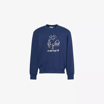 Свитер Masterpiece Carhartt Wip из хлопковой смеси, мультиколор