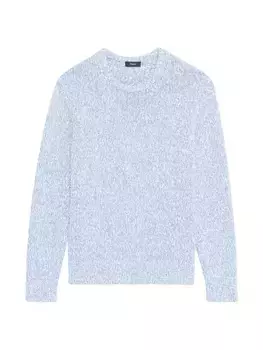 Свитер Mauno с круглым вырезом Theory, цвет ice