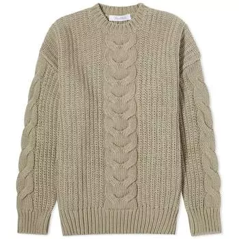 Свитер Max Mara Acciaio Cable Knit Jumper, цвет Neutrals