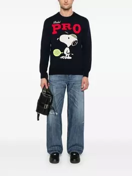 Свитер MC2 Saint Barth x Peanuts Heron, синий