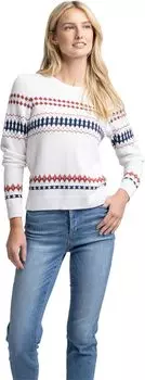 Свитер McKenna Fair Isle с длинными рукавами Southern Tide, цвет Marshmallow