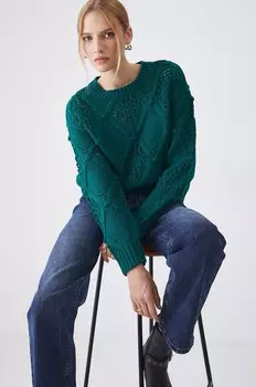 Свитер Medicine, бирюзовый