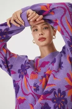 Свитер Medicine, фиолетовый