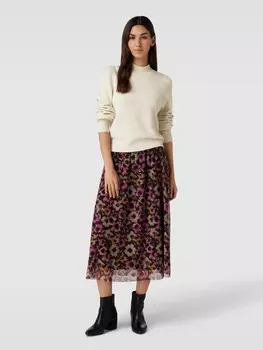 Свитер меланжевого цвета с рукавами-фонариками, модель DOFFY Vero Moda, бежевый
