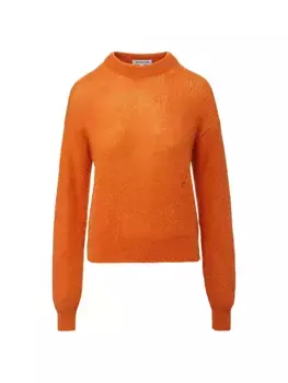 Свитер Melinda из мохера и альпаки Veronica Beard, цвет deep orange