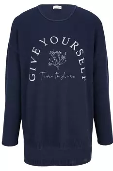 Свитер MIAMODA, морской