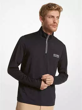Свитер Michael Kors Golf Performance Quarter Zip, черный
