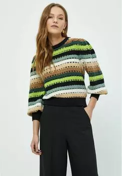 Свитер Mikala Long Sleeve Minus, цвет jungle green stripe