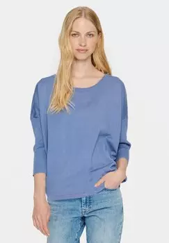 Свитер MILA R-NECK Saint Tropez, колониальный синий