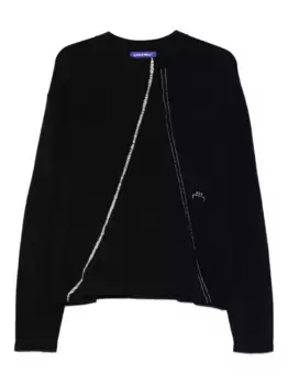 Свитер Millbank с контрастной отделкой A-COLD-WALL*, черный