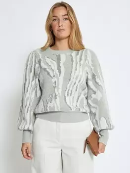 Свитер minus Floria, зеленый