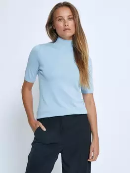 Свитер minus Lima, пастельный синий