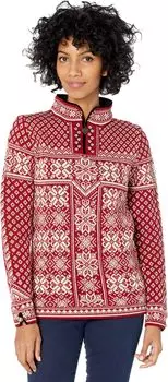 Свитер мира Dale of Norway, цвет Red Rose/Off-White