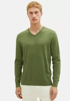 Свитер Mit Bndchen TOM TAILOR, цвет grn