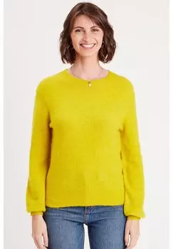 Свитер Mit Rundhalsausschnitt Cache Cache, цвет jaune or