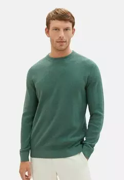 Свитер Mit Struktur TOM TAILOR, цвет grn