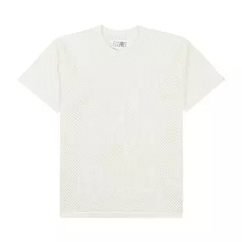 Свитер MM6 Maison Margiela Net Long 'White', белый