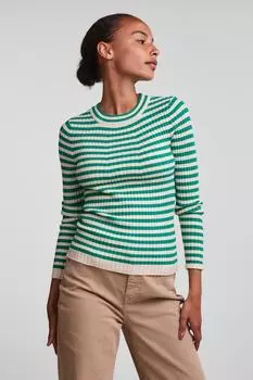 Свитер - Многоцветный - Приталенный PIECES, разноцветный