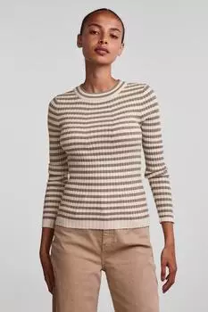 Свитер - Многоцветный - Приталенный PIECES, разноцветный