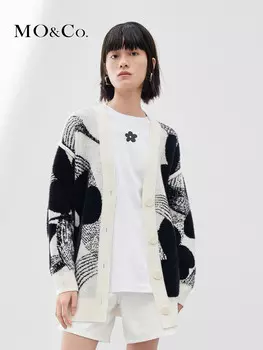 Свитер Moco из смесовой овечьей шерсти, кремовый