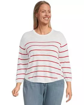 Свитер Mod-o-doc 3/4 Sleeve Swing Sweater, цвет Scarlet Red