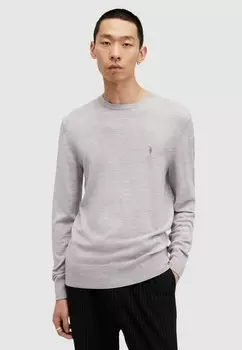 Свитер Mode Crew AllSaints, цвет cool grey