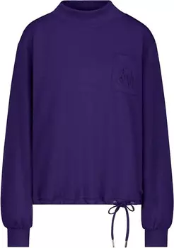Свитер monari Sweatshirt, темно-фиолетовый