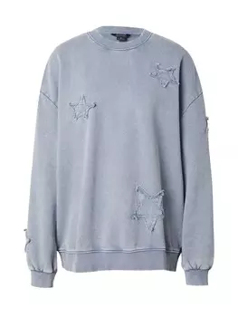 Свитер Monki Sweatshirt, светло-синий