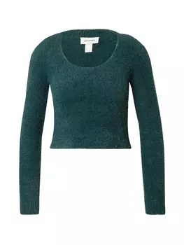 Свитер Monki, темно-зеленый