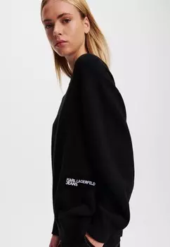 Свитер MONOGRAM Karl Lagerfeld, черный