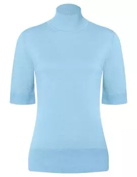 Свитер More & More Feinstrick, светло-синий