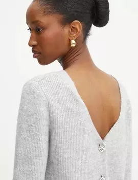 Свитер Морган Мятный Morgan, серый