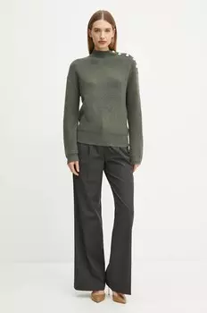 Свитер Morgan MSTORI из смесовой шерсти, зеленый