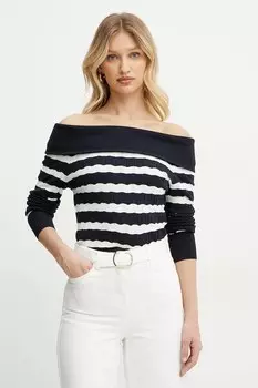 Свитер Morgan, темно-синий