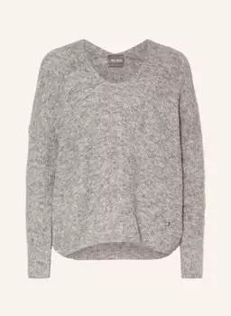 Свитер MOS MOSH THORA mit Alpaka, серый