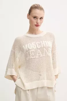 Свитер Moschino Jeans, бежевый