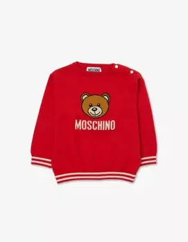 Свитер Moschino, красный