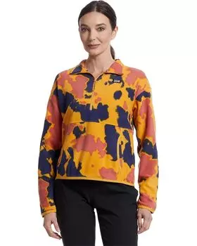 Свитер Mountain Hardwear Microchill Pullover, цвет Sundown Gold Blissed Dye Print