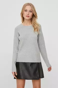 Свитер мягкой вязки с круглым вырезом Vero Moda, серый