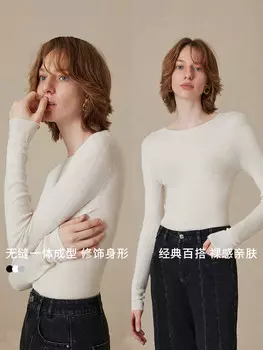 Свитер MSlan с ворсовым воротником, серый