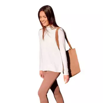 Свитер Mus&bombon Ilmenita high neck, белый