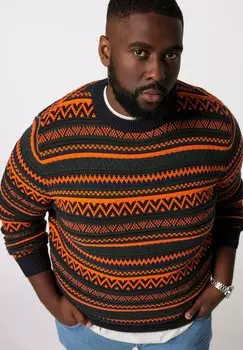 Свитер MUSTER RUNDHALS STHUGE, синий