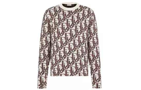 Свитер мужчин Dior кашемировый, коричневый