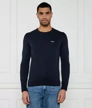 Свитер мужской Aeronautica Militare Regular Fit, синий