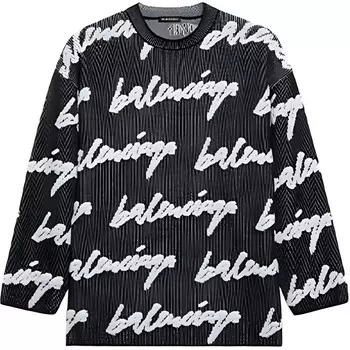 Свитер мужской Balenciaga, черный