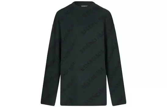 Свитер мужской Balenciaga, зеленый