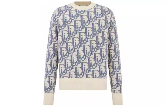 Свитер мужской белый Dior, белый