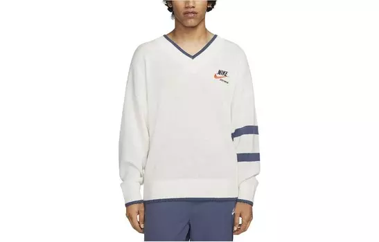 Свитер мужской белый Nike, белый