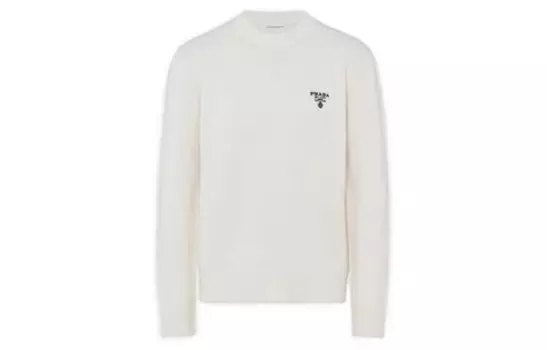 Свитер мужской белый Prada, белый